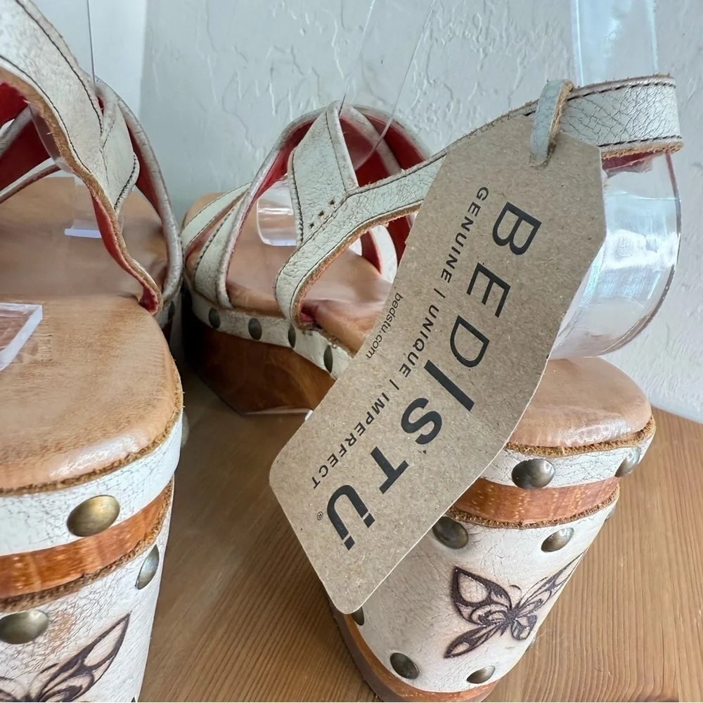 NEW BED STU Mediation Nectar Lux Butterfly Platform Sandals Size 9